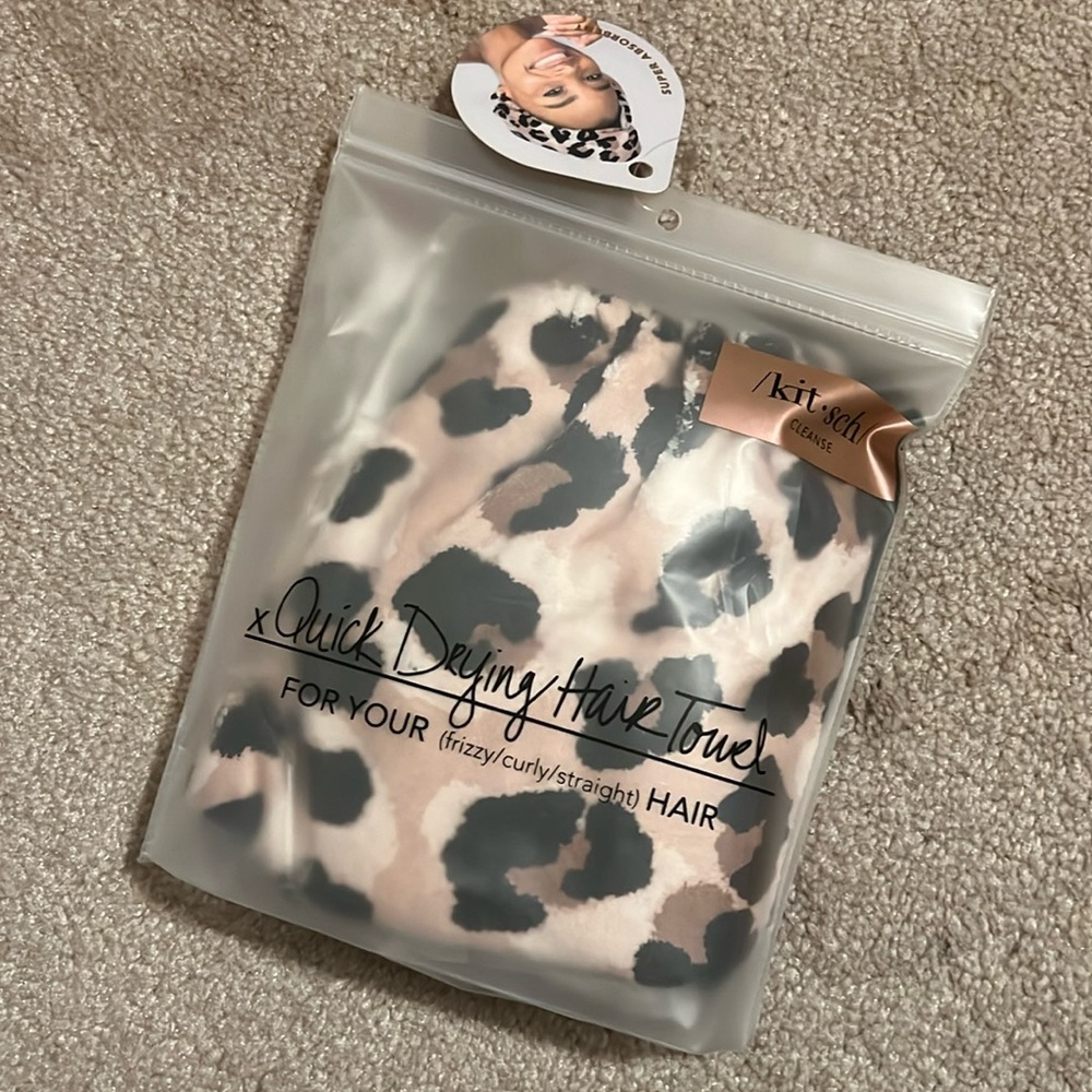 Kitsch quick drying hair towel